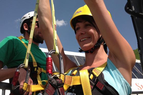 Flying Fox Hoch-Ybrig - Längste Seilrutsche Europas | für 1 Person 3 [article_picture_small]