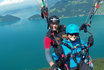 Vol en parapente - vue panoramique sur la Suisse centrale 