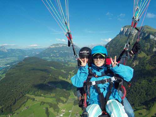 Gleitschirm Passagierflug - Panorama der Zentralschweiz  5 [article_picture_small]