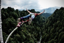 Saut à l'élastique - dans le Vorarlberg