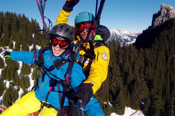 Gleitschirmflug - 1 Person, 800 Höhenmeter - Chablais VD  [article_picture_small]