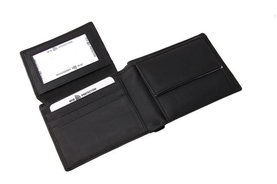 Leder Portemonnaie inkl. RFID-Schutz - mit Lasergravur 2 [article_picture_small]