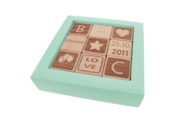 Baby-Holzwürfel - personalisierbar 4 [article_picture_small]