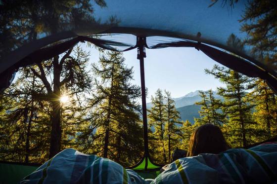 Schlafen im schwebenden Zelt - für zwei Personen 4 [article_picture_small]