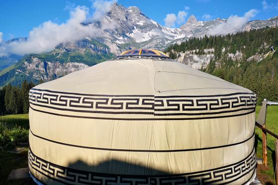 Jurten Übernachtung - 1 Nacht in der 5 Billionen Sterne Panorama Jurte | 2 Personen  [article_picture_small]