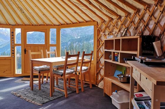 Jurten Übernachtung - 1 Nacht in der 5 Billionen Sterne Panorama Jurte | 2 Personen 7 [article_picture_small]