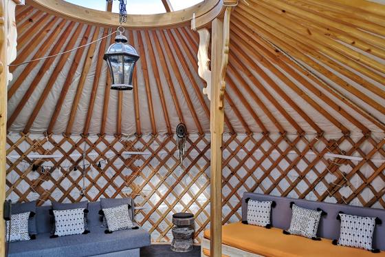 Jurten Übernachtung - 1 Nacht in der 5 Billionen Sterne Panorama Jurte | 2 Personen 9 [article_picture_small]