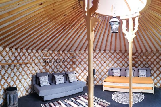 Jurten Übernachtung - 1 Nacht in der 5 Billionen Sterne Panorama Jurte | 2 Personen 11 [article_picture_small]