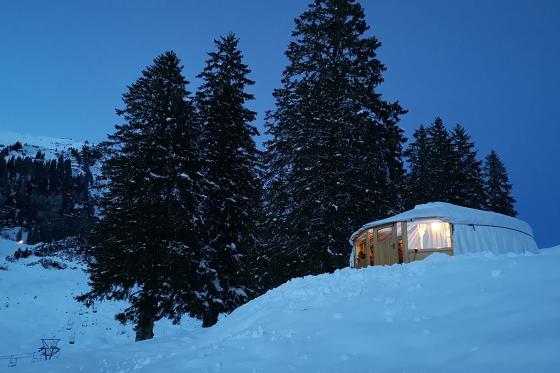 Jurten Übernachtung - 1 Nacht in der 5 Billionen Sterne Panorama Jurte | 2 Personen 14 [article_picture_small]