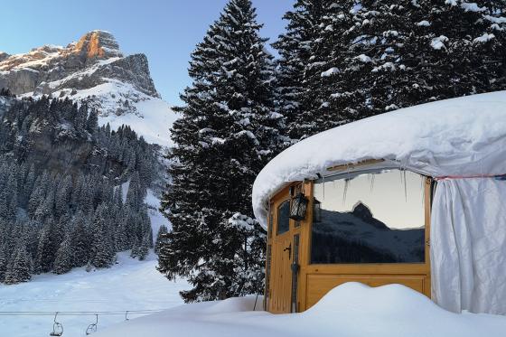 Jurten Übernachtung - 1 Nacht in der 5 Billionen Sterne Panorama Jurte | 2 Personen 16 [article_picture_small]