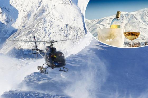 Helikopterflug und Apero - Flug über das Matterhorn und Apero auf dem Gletscher | 1 Person  [article_picture_small]