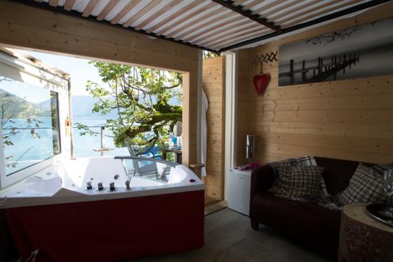 Nuitée en cabane dans un arbre - avec jacuzzi, petit déjeuner et souper 4 plats. 3 [article_picture_small]