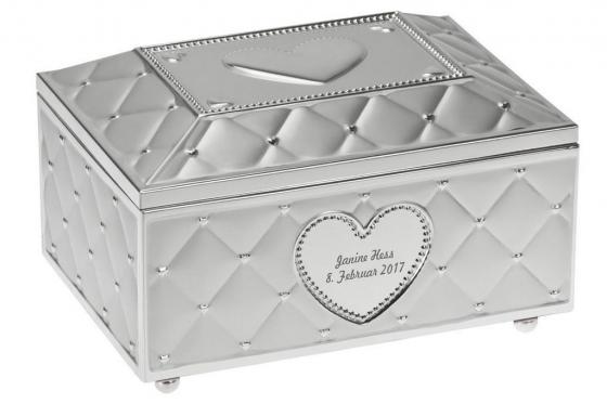 Schmuckdose Ballerina - personalisierbar, versilbert 1 [article_picture_small]