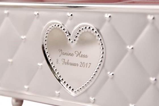 Schmuckdose Ballerina - personalisierbar, versilbert 4 [article_picture_small]