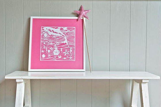 Wandbild Sea world  - Name & Geburtstag 1 [article_picture_small]