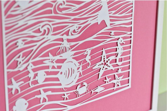 Wandbild Sea world  - Name & Geburtstag 2 [article_picture_small]