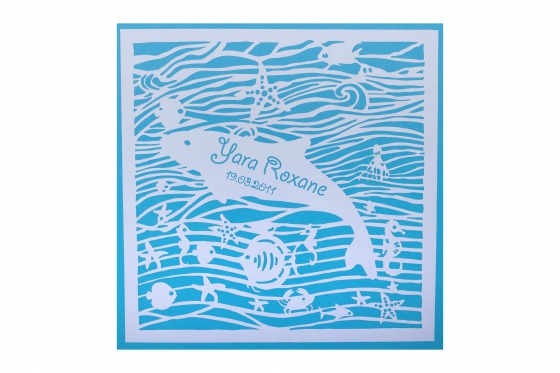 Wandbild Sea world  - Name & Geburtstag 4 [article_picture_small]