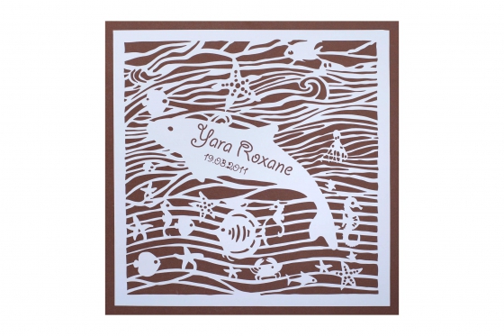 Wandbild Sea world  - Name & Geburtstag 5 [article_picture_small]