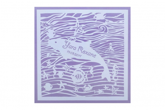 Wandbild Sea world  - Name & Geburtstag 11 [article_picture_small]