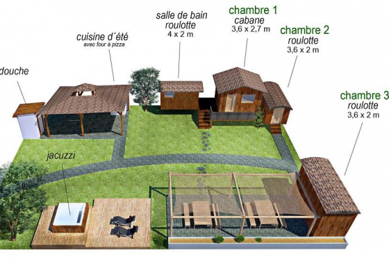Nuit dans une roulotte - 1 nuit, avec petit déjeuner et libre accès à l'espace bien-être 4 [article_picture_small]