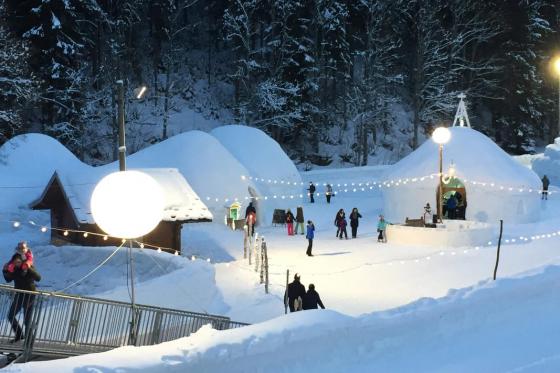Menu fondue dans un igloo - Pour 2 personnes, à Leysin (VD)  [article_picture_small]