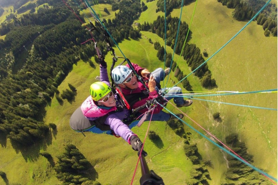 Vol en Parapente Biplace - Grand vol - Région de la Gruyère  [article_picture_small]