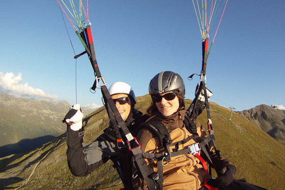 Gleitschirm Höhenflug - Tandemflug in Davos GR 2 [article_picture_small]