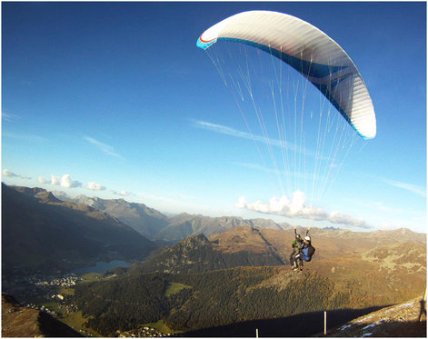 Gleitschirm Höhenflug - Tandemflug in Davos GR 6 [article_picture_small]