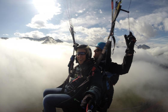 Gleitschirm Höhenflug - Tandemflug in Davos GR 7 [article_picture_small]