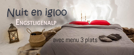 Igloo-hôtel dans l'Engstligenalp