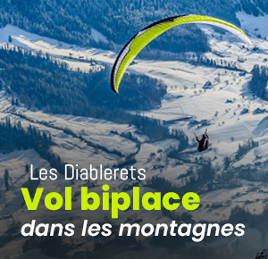 Vol biplace diablerets