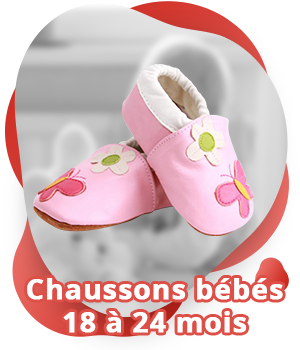 Chaussons pour bébés de 18 à 24 mois