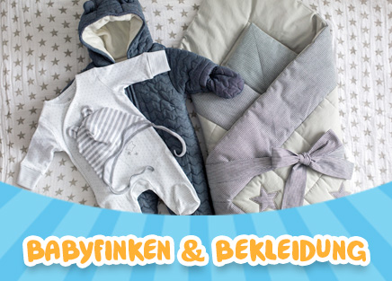 Bezaubernde Babyfinken & Bekleidung